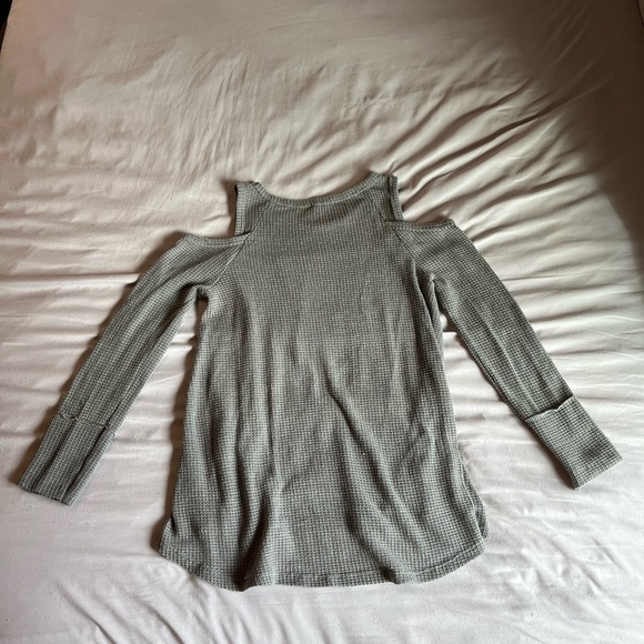 I.JOAH Cold Shoulder Sweater - Picture 2 of 5